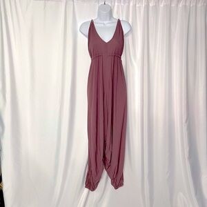 Elegant Mauve Jumpsuit
